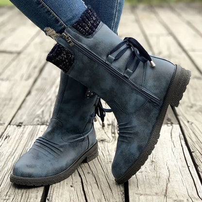 Judy - Warme Stiefel für Herbst und Winter