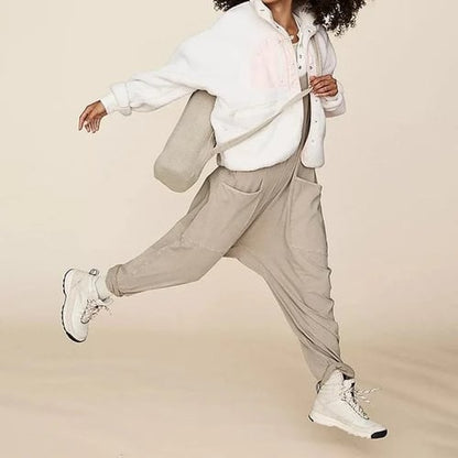 Marguerite - Overall mit weitem Bein