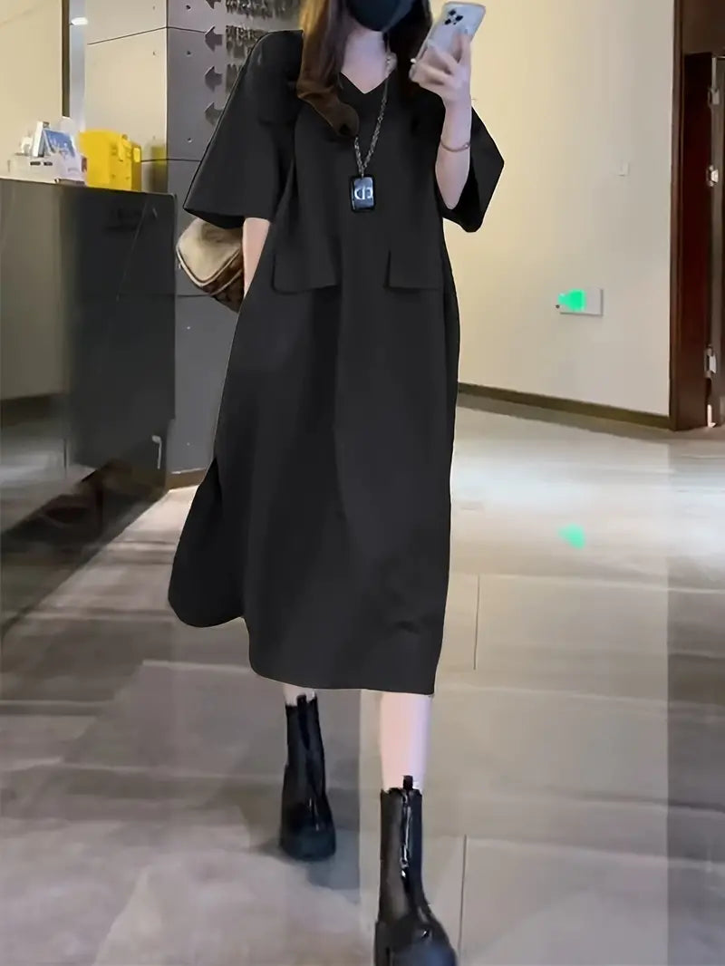 Felicia - Freizeitkleid mit kurzen Ärmeln