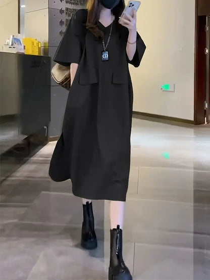 Felicia - Freizeitkleid mit kurzen Ärmeln