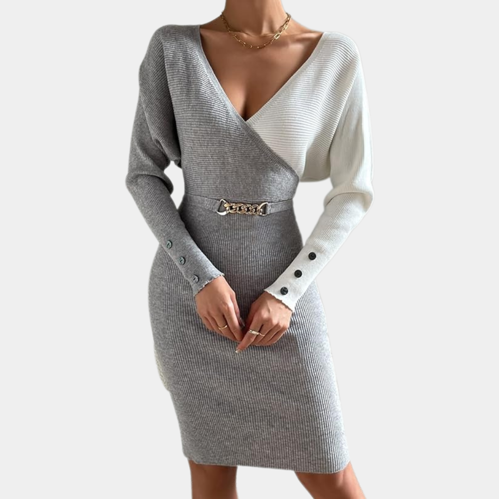 ELIANE - Modisches Strickkleid für Frauen
