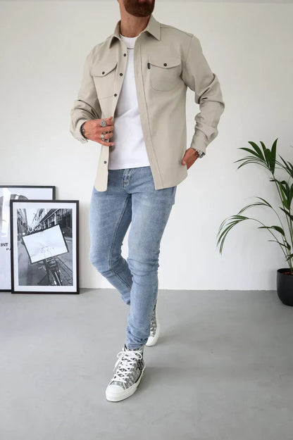 Adam - Hemdjacke mit Knopfverschluss
