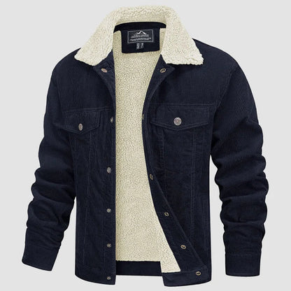 Peter - trendige Cordjacke für Männer