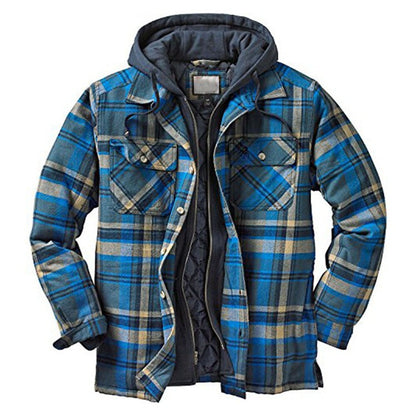 dicke Holzfällerjacke