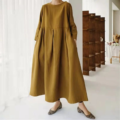 Idris - Langärmeliges Kleid
