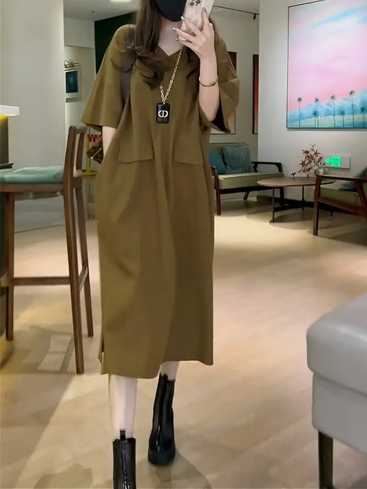 Felicia - Freizeitkleid mit kurzen Ärmeln
