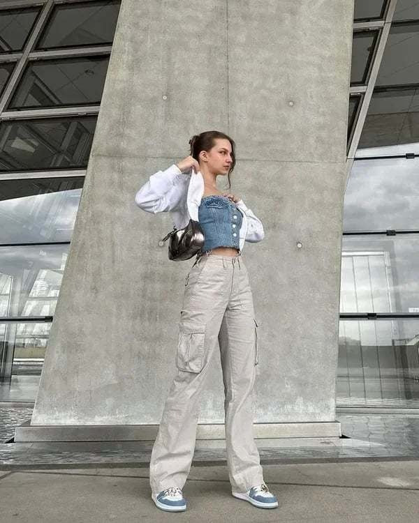 Emily - Stylische Cargohose