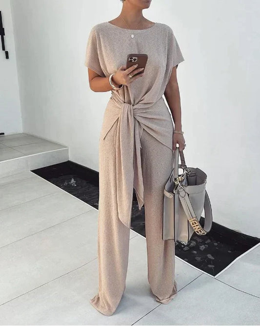 Elissa - Stilvolles und bequemes Sommerset für Frauen in Beige