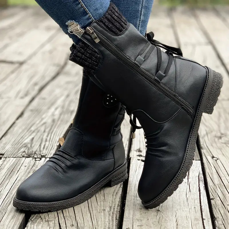 Judy - Warme Stiefel für Herbst und Winter
