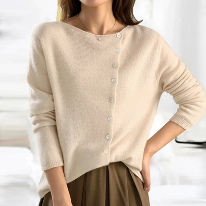 Elegante Wollstrickjacke | Warm - Schick - Weich