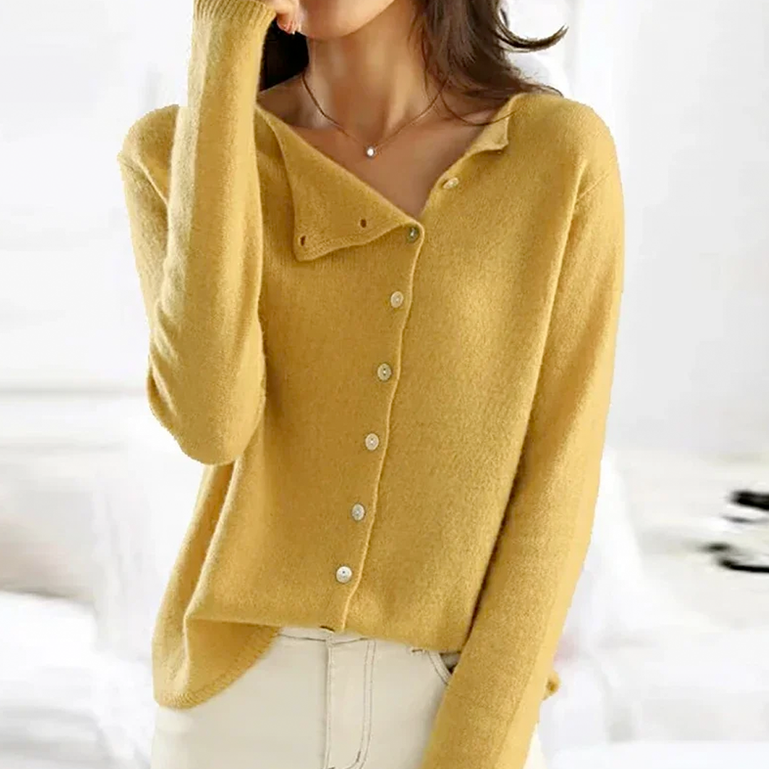 Elegante Wollstrickjacke | Warm - Schick - Weich