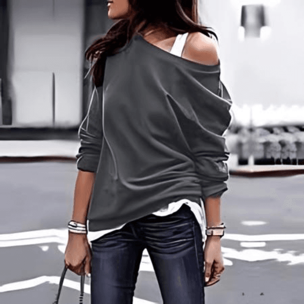 Top - Chic - Lockere Passform - Ideal für den Relaxed Look