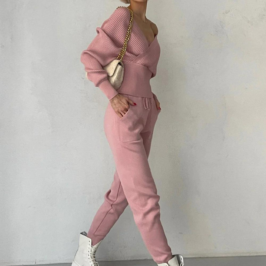 Adriana - Zweiteiliges Strickset für Frauen