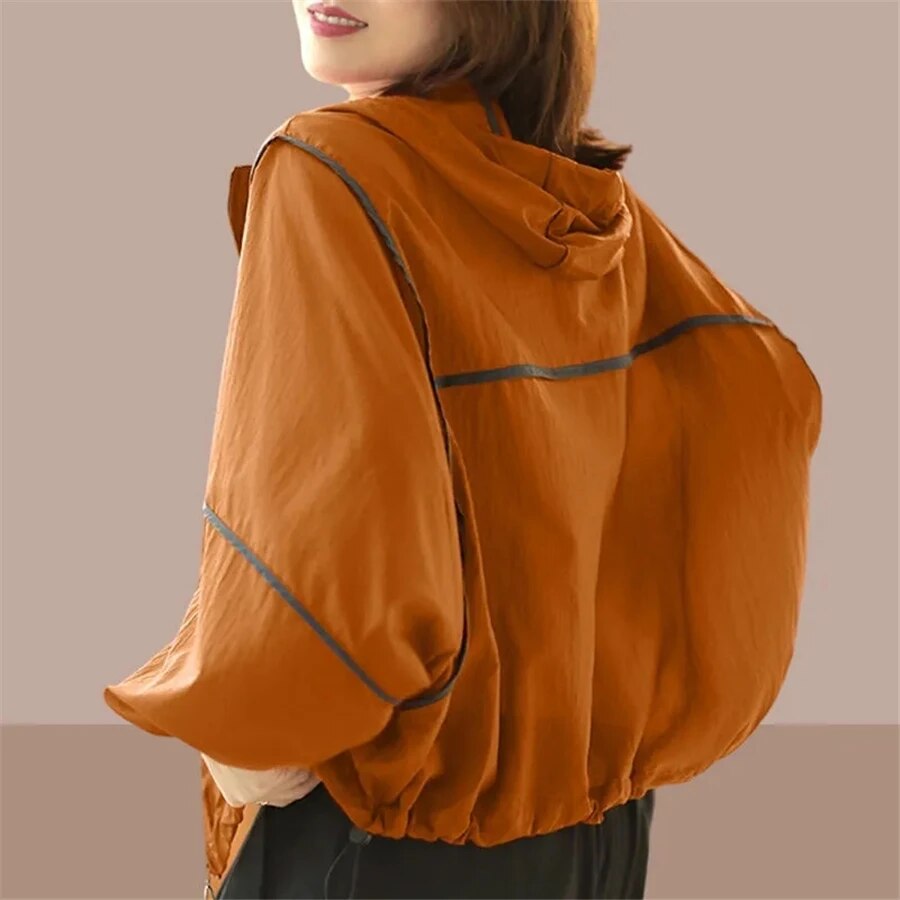 Danya - Luftige Sommer-Kapuzenjacke