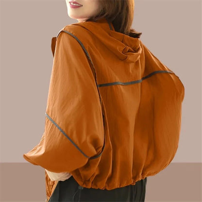 Danya - Luftige Sommer-Kapuzenjacke