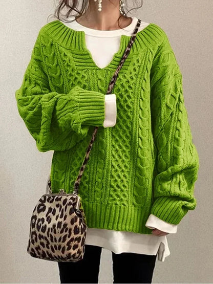 Kris - Modischer Strickpullover für Frauen