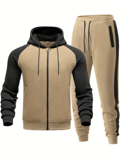 Liam | Sportliches Set aus Kapuzenpulli und Jogginghose