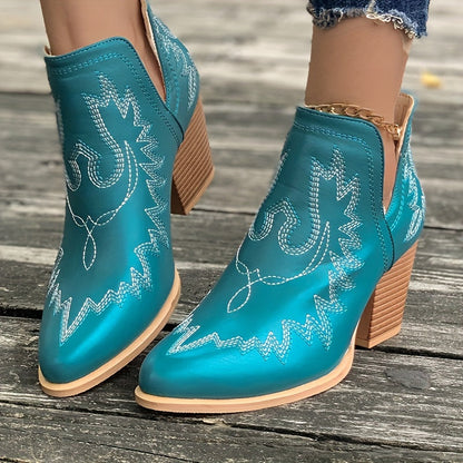 Zenia - Retro-Stiefel für Frauen