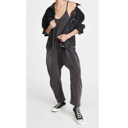 Marguerite - Overall mit weitem Bein