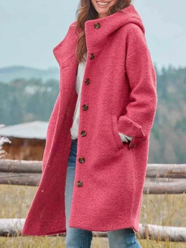 Veronica - stilvolle lange Tweedjacke