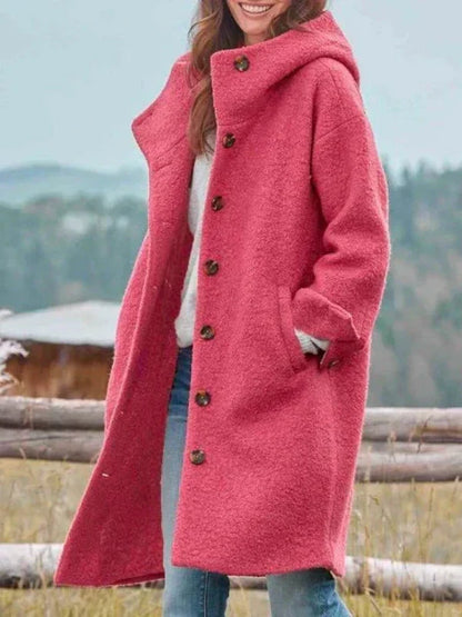 Veronica - stilvolle lange Tweedjacke