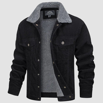 Peter - trendige Cordjacke für Männer