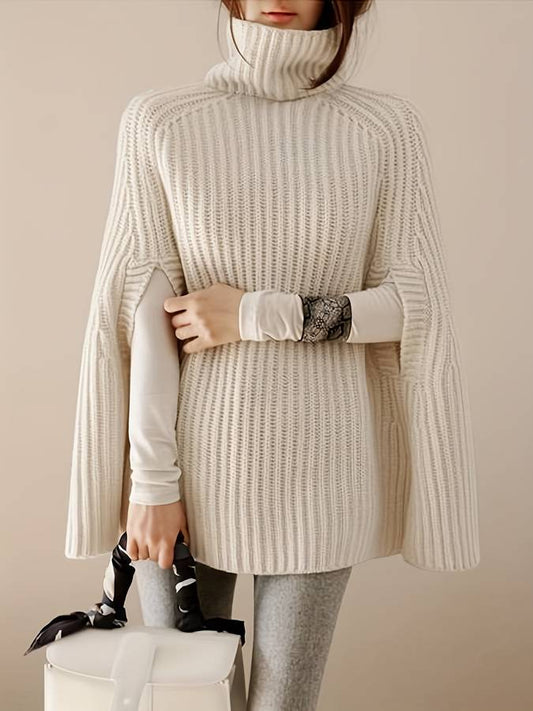 Delphine - Rollkragenpullover aus Strick für einen schicken Stil