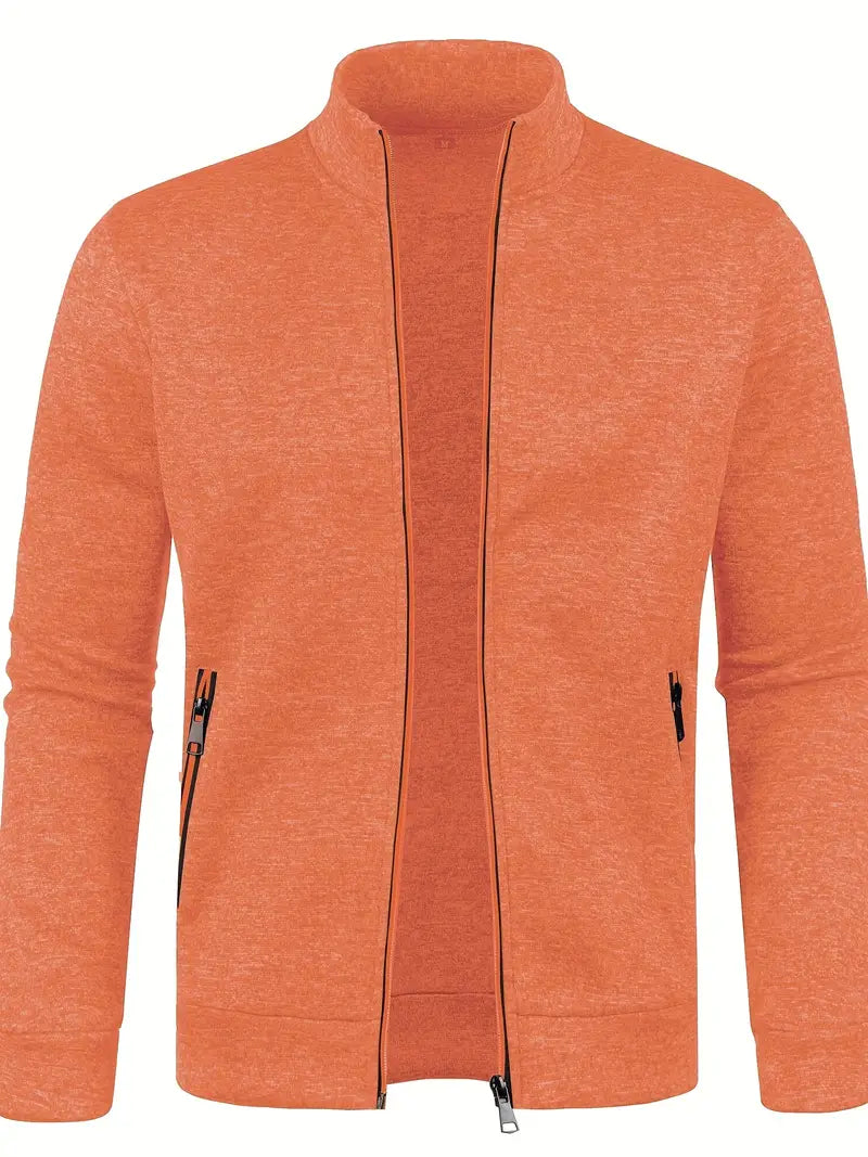Youzi™ | Moderne Strickjacke mit durchgehendem Reißverschluss