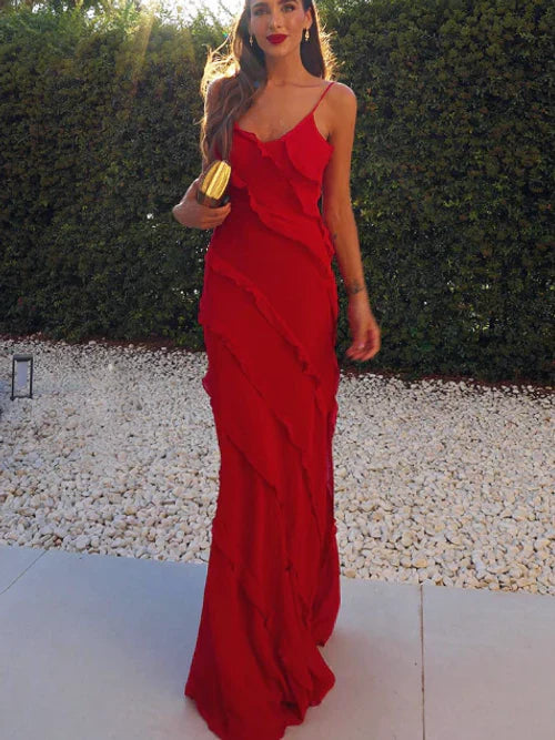 Camilla | Elegantes Kleid mit Volants