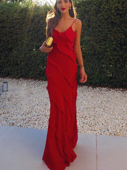 Camilla | Elegantes Kleid mit Volants