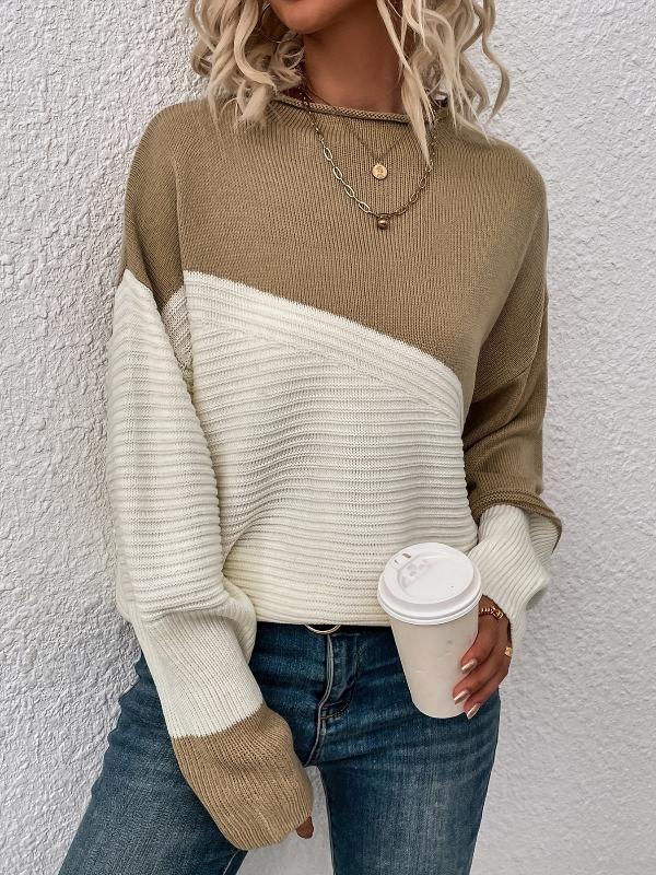 Oranyth™ | Sweater aus eleganter zweifarbiger Maschenware