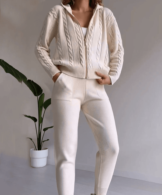 Outfit - Moderne Eleganz - Weiches Material mit Reißverschluss - Ideal für alltäglichen Komfort