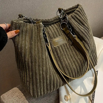 CordiVel™ | Tote Tasche aus Cordstoff