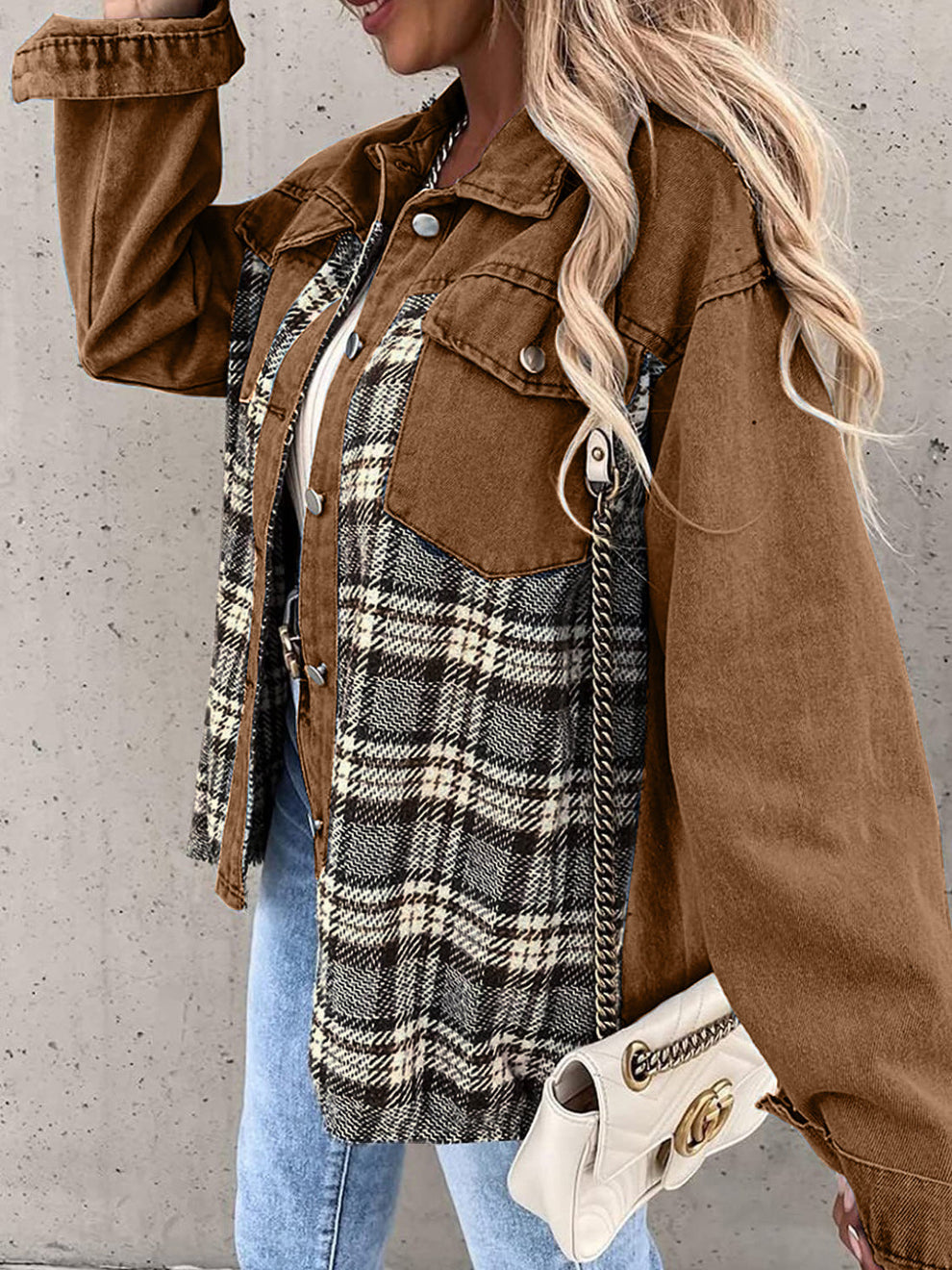 Mariposa - Vintage Flanelljacke für Frauen