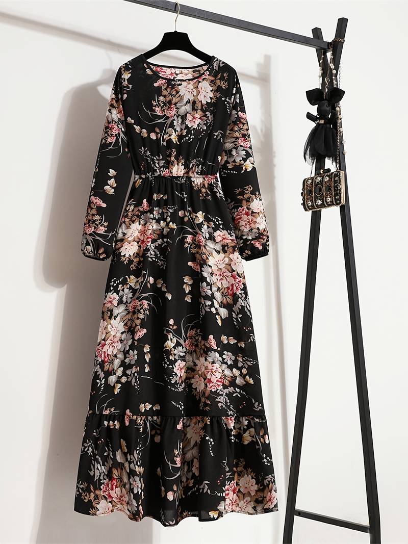 Abella - Bohème-Maxikleid mit Blumendruck