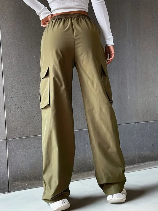 Camille - Elastische Cargohose