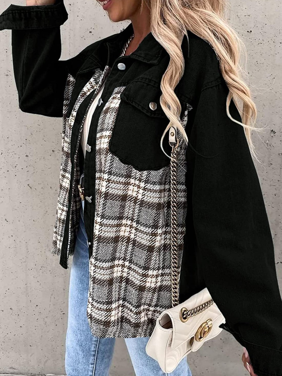 Mariposa - Vintage Flanelljacke für Frauen