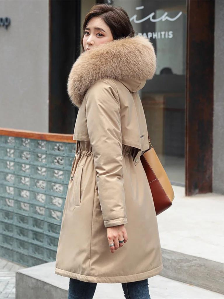 Effie - Elegante lange Jacke für Frauen