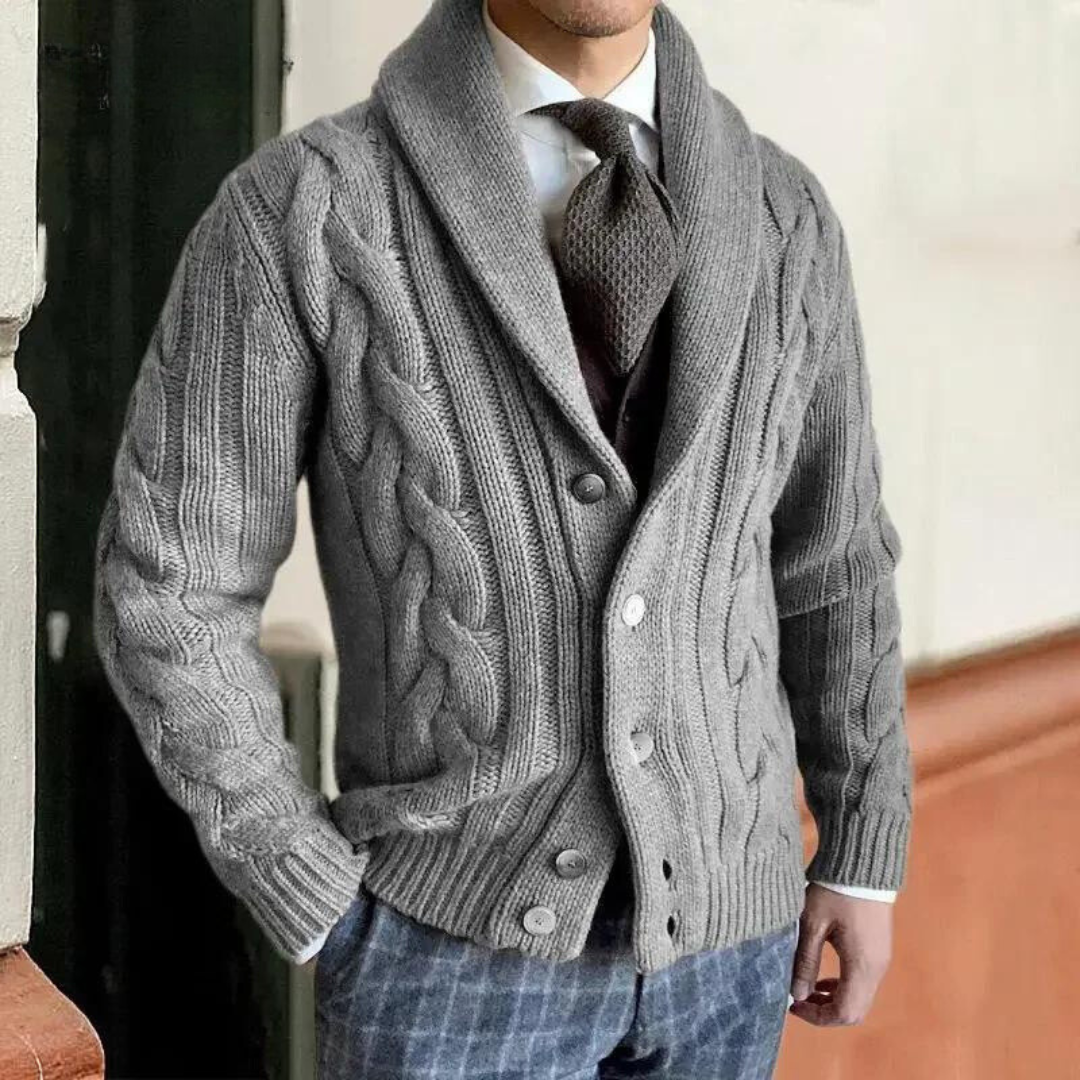 Stanton™ | Gestrickte Strickjacke für Männer