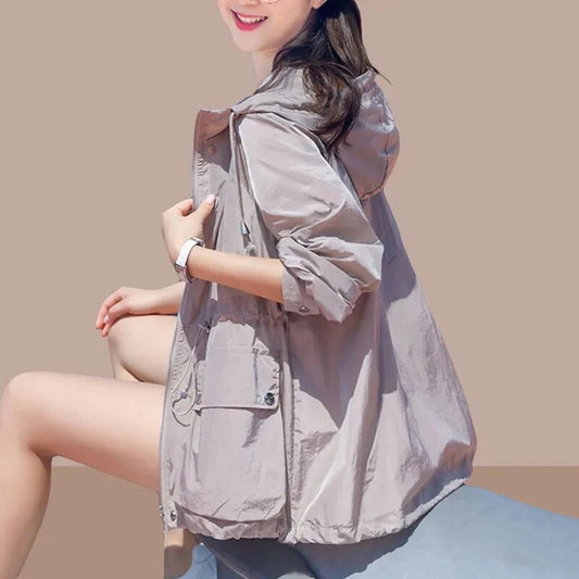 Kamilah - Sommerjacke mit UV-Schutz für Frauen - Leichter Sonnenschutz