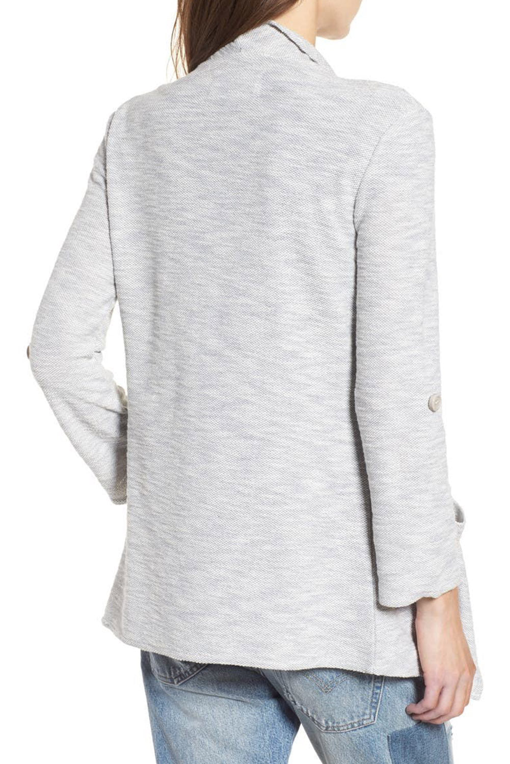 Faelina | Stylische Strickjacke mit Drapierung vorne