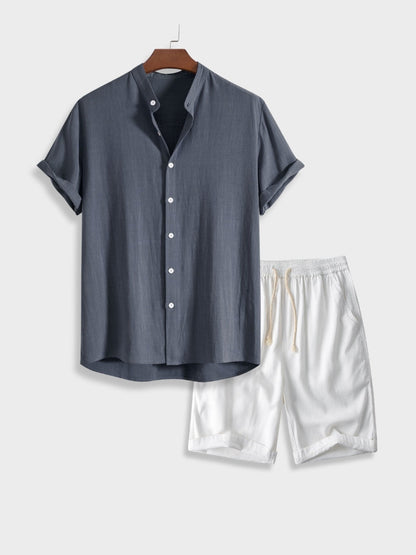 Modisches Freizeitset für Männer [Hemd+Shorts] - Xander