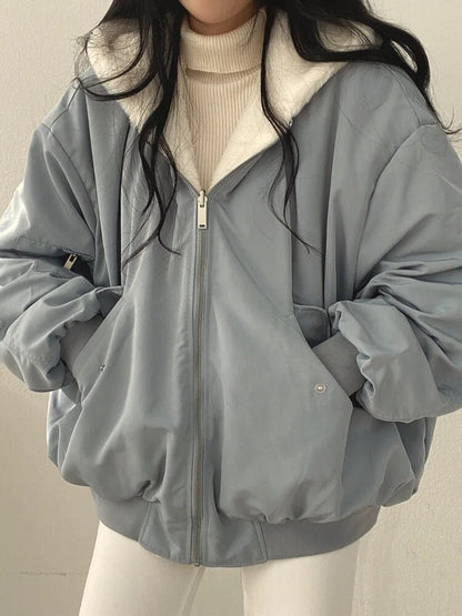 Yumi - Luxus-Wintermantel in Übergröße