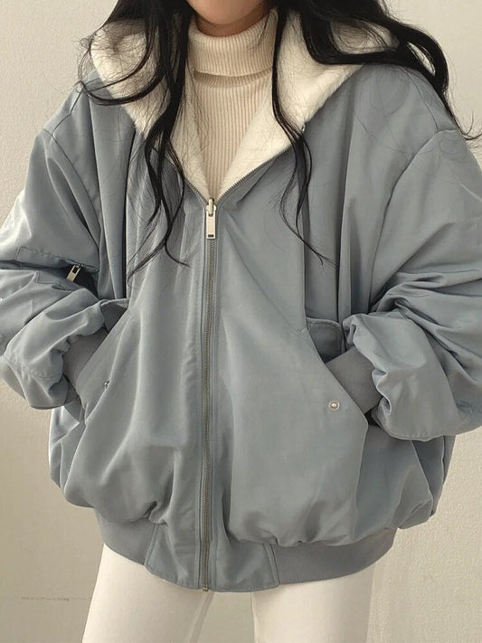 Yumi - Luxus-Wintermantel in Übergröße
