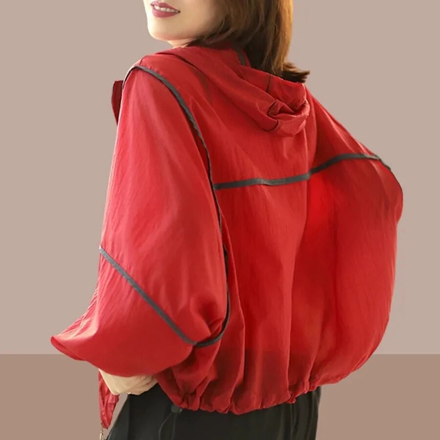 Danya - Luftige Sommer-Kapuzenjacke