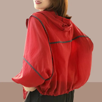 Danya - Luftige Sommer-Kapuzenjacke