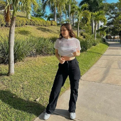 Lässige Cargohose für Damen