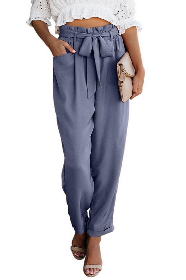 High Waist Bandage Casual-Hose