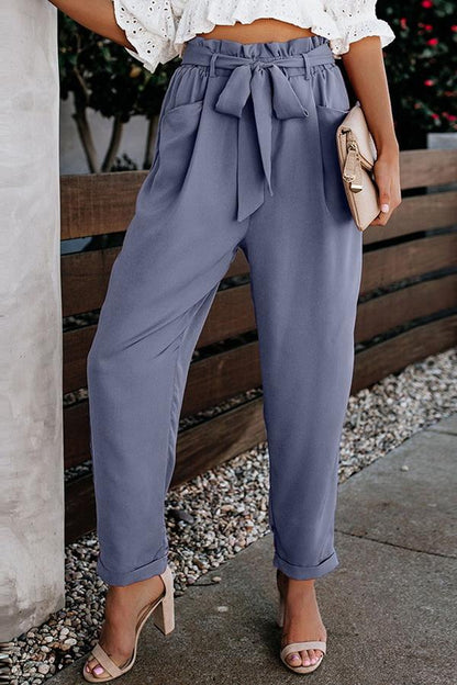 High Waist Bandage Casual-Hose