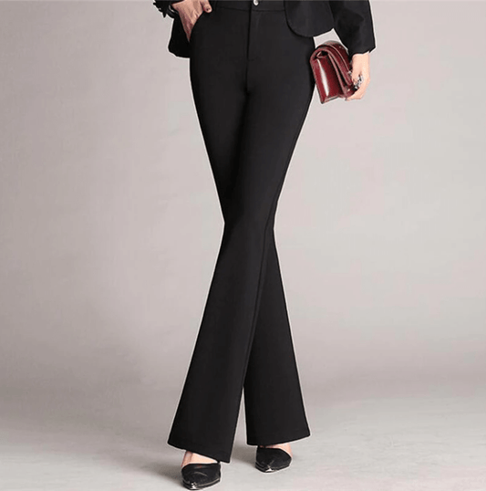 Aline - Ausgestellte Slim-Fit-Hose